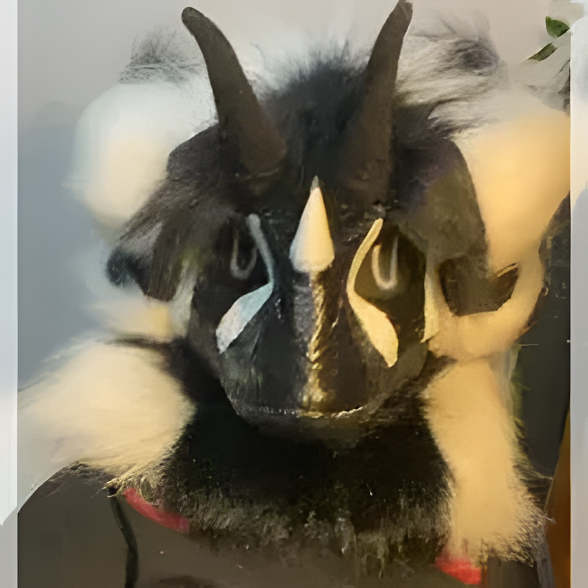 Fursuit raptor mask (28)
