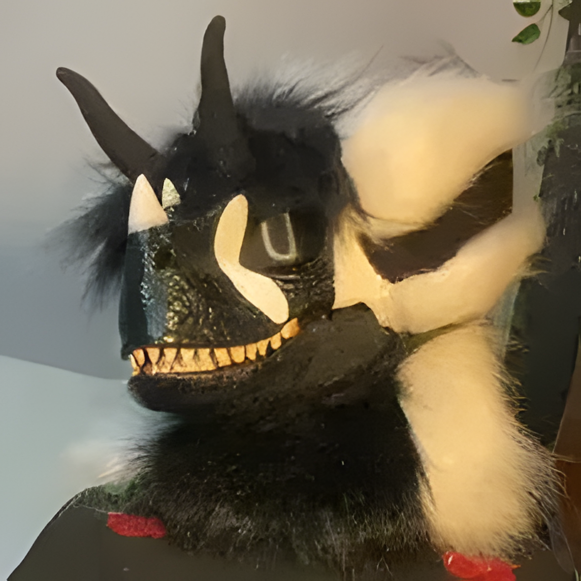 Fursuit raptor mask (28)