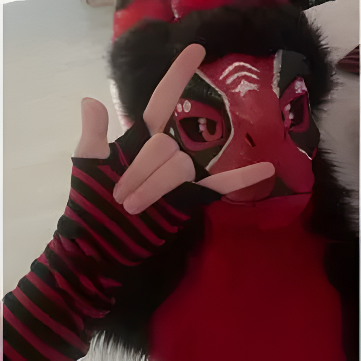 Fursuit raptor mask (29)