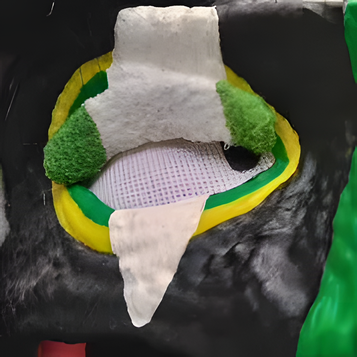 Fursuit raptor mask (6)