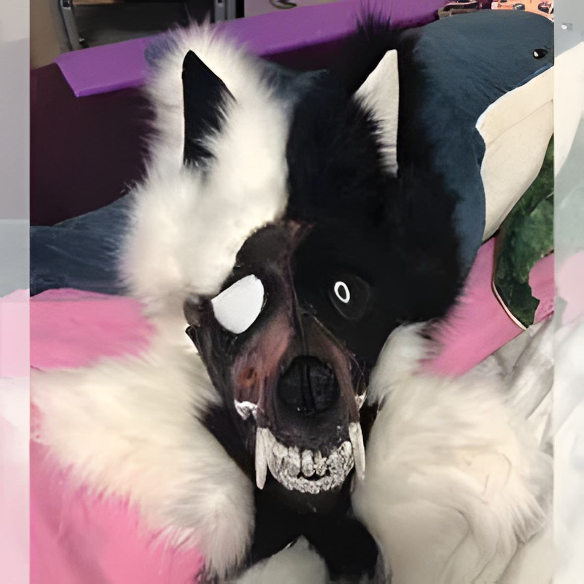 Fursuit Skull Dog