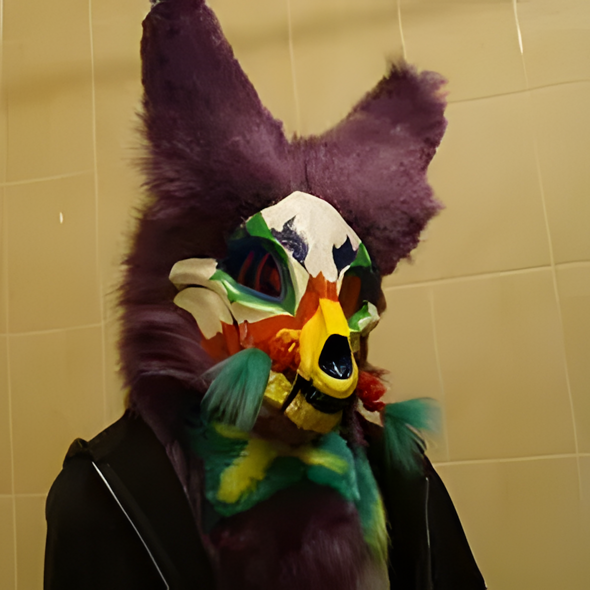 Fursuit Skull Dog (2)