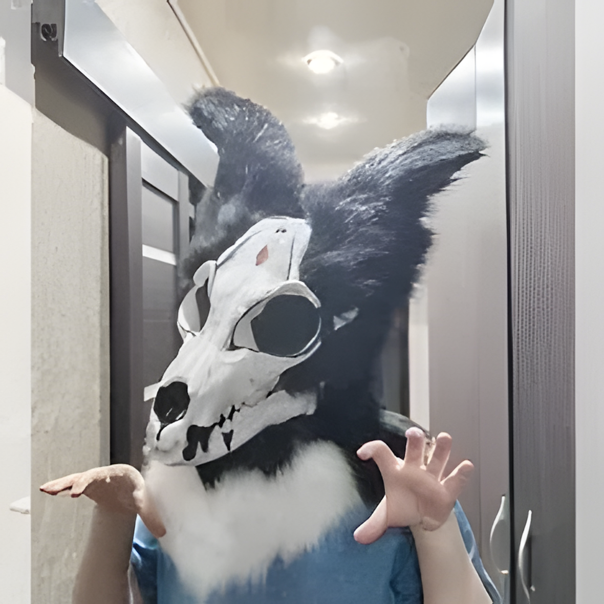 Fursuit Skull Dog (6)
