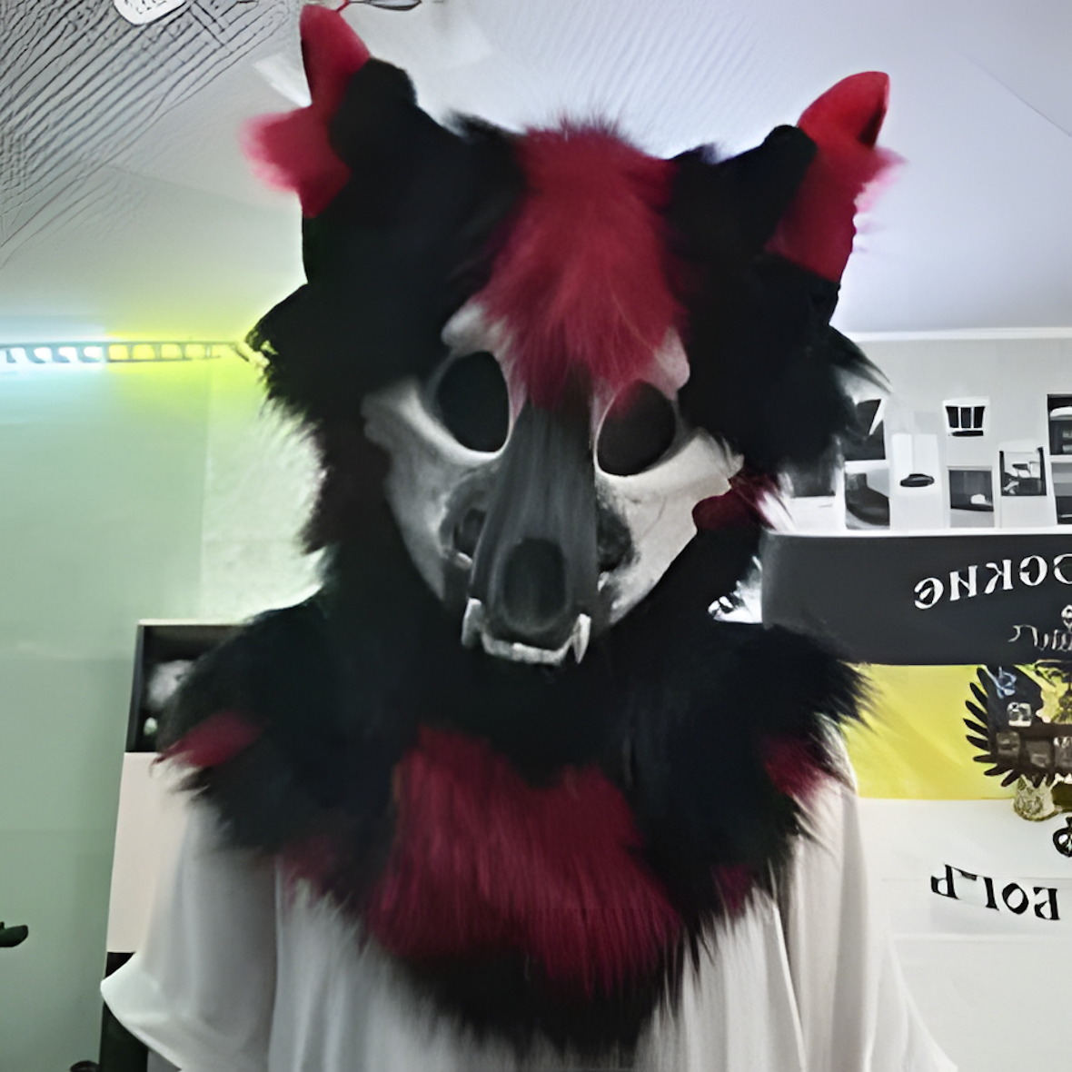 Fursuit Skull Dog Exchange