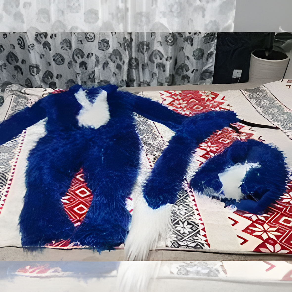 Full fursuit blue
