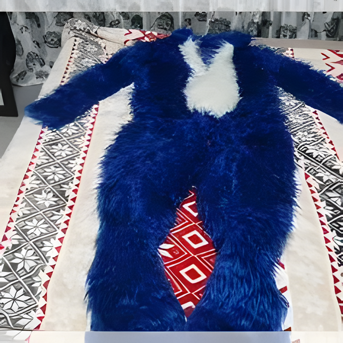 Full fursuit blue
