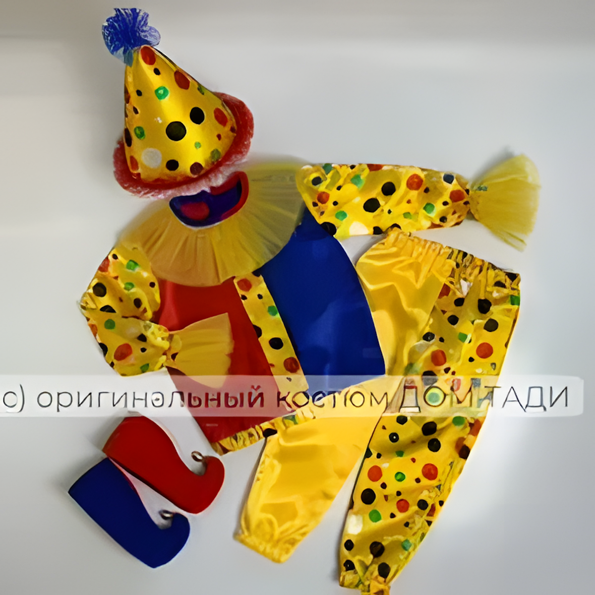 Jester clown costume. Handmade