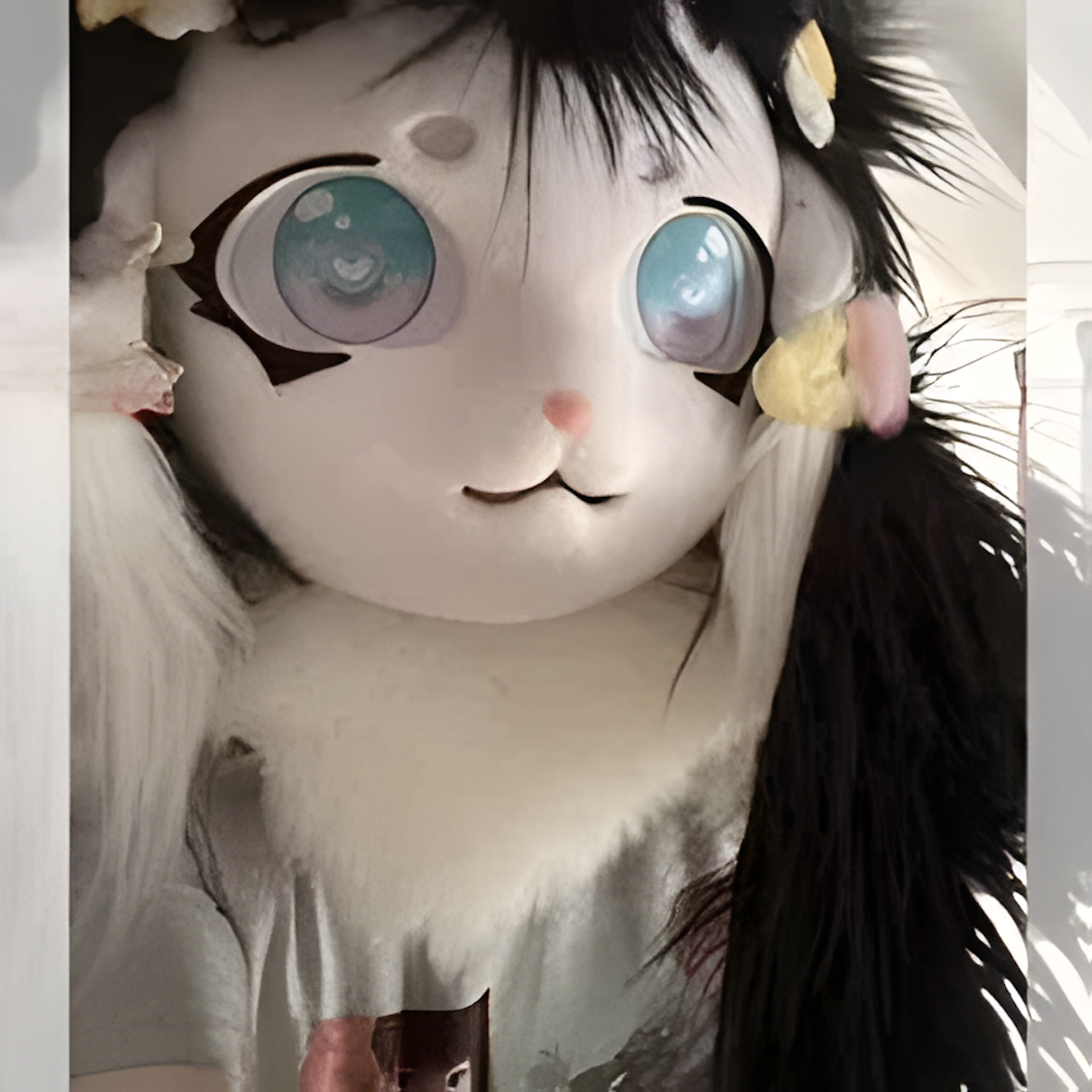 Kigurumi head asian fursuit furry