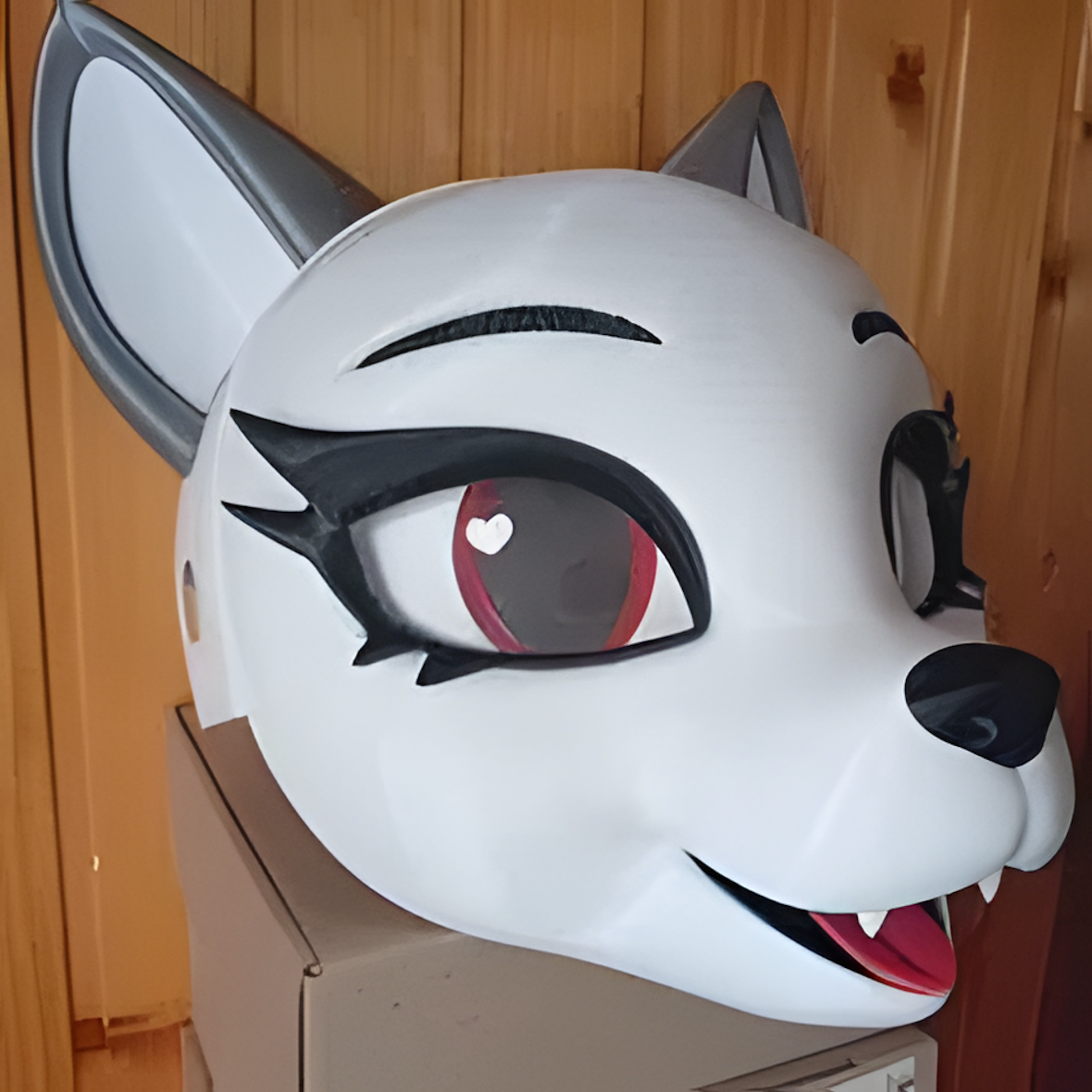 Loona mask - kemono_kigurumi_fursuit