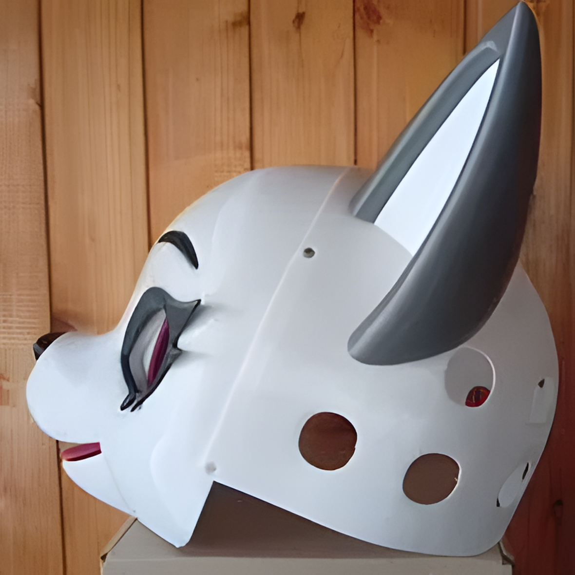 Loona mask - kemono_kigurumi_fursuit