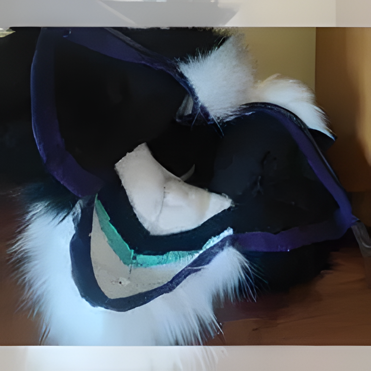 Original Raptor Fursuit Mask