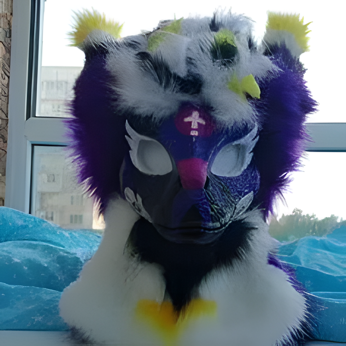 Raptor fursuit (2)