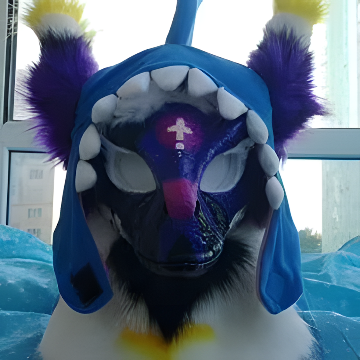 Raptor fursuit (2)