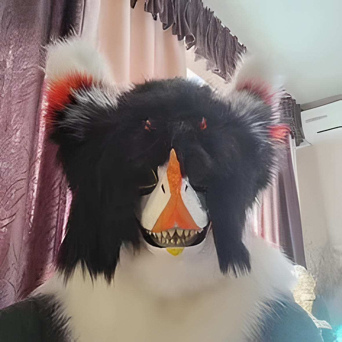 Raptor mask (description)