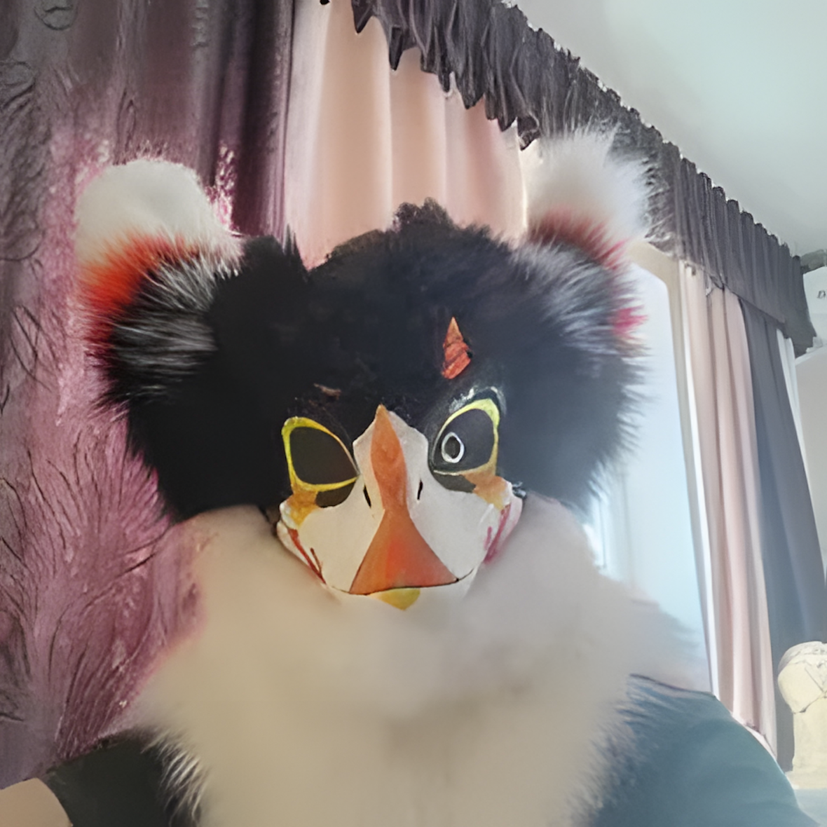 Raptor mask (description)