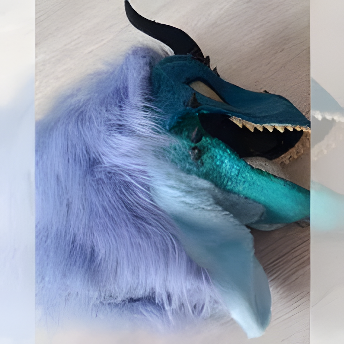 Raptor mask furry fursuit (2)