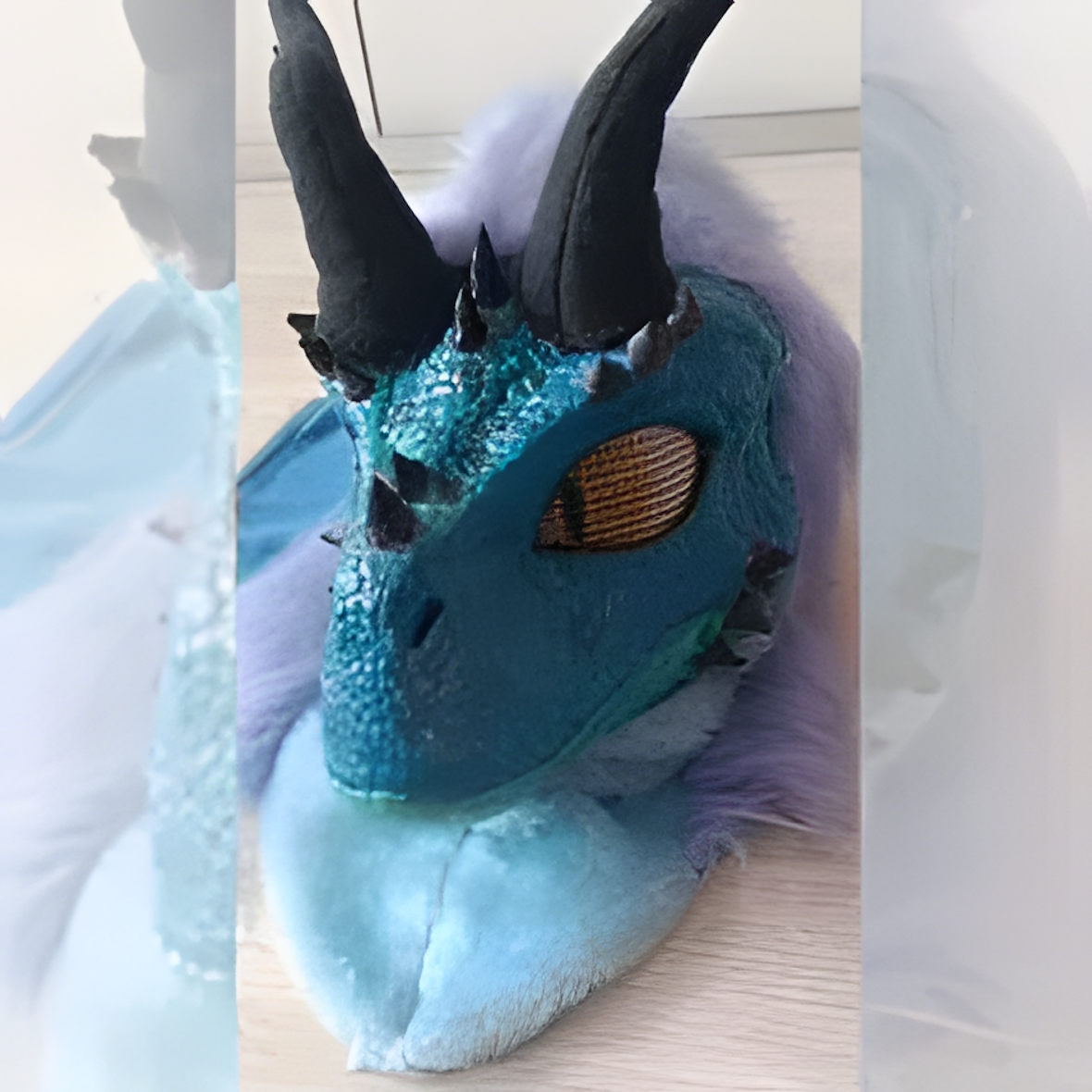Raptor mask furry fursuit (2)
