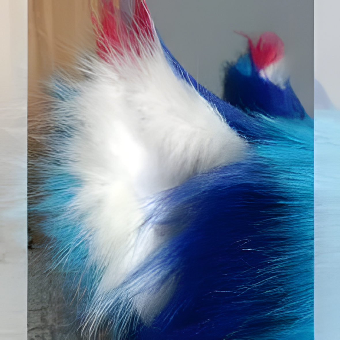 Raptor mask furry fursuit skull dog fursuit