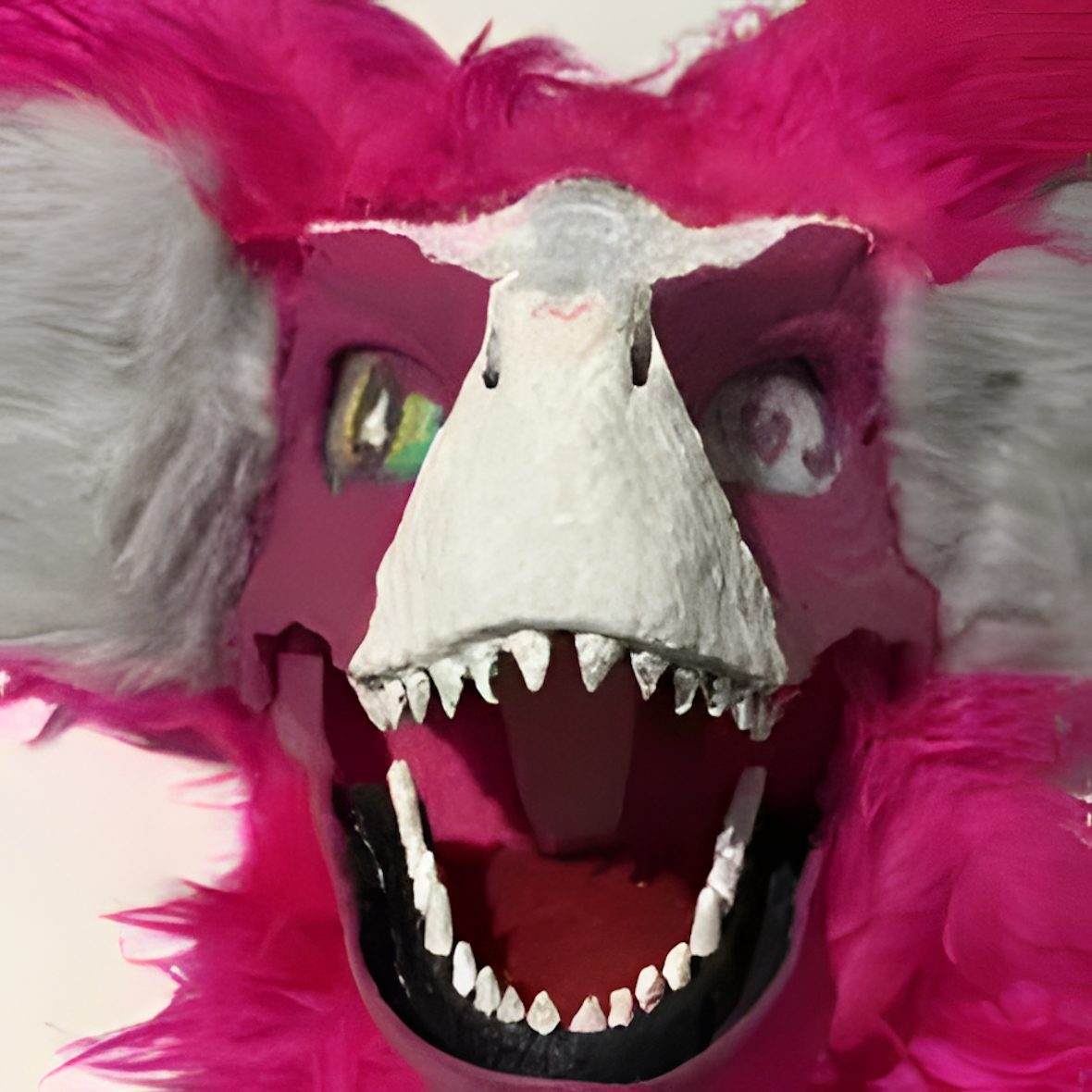 Raptor mask fursuit furry (2)