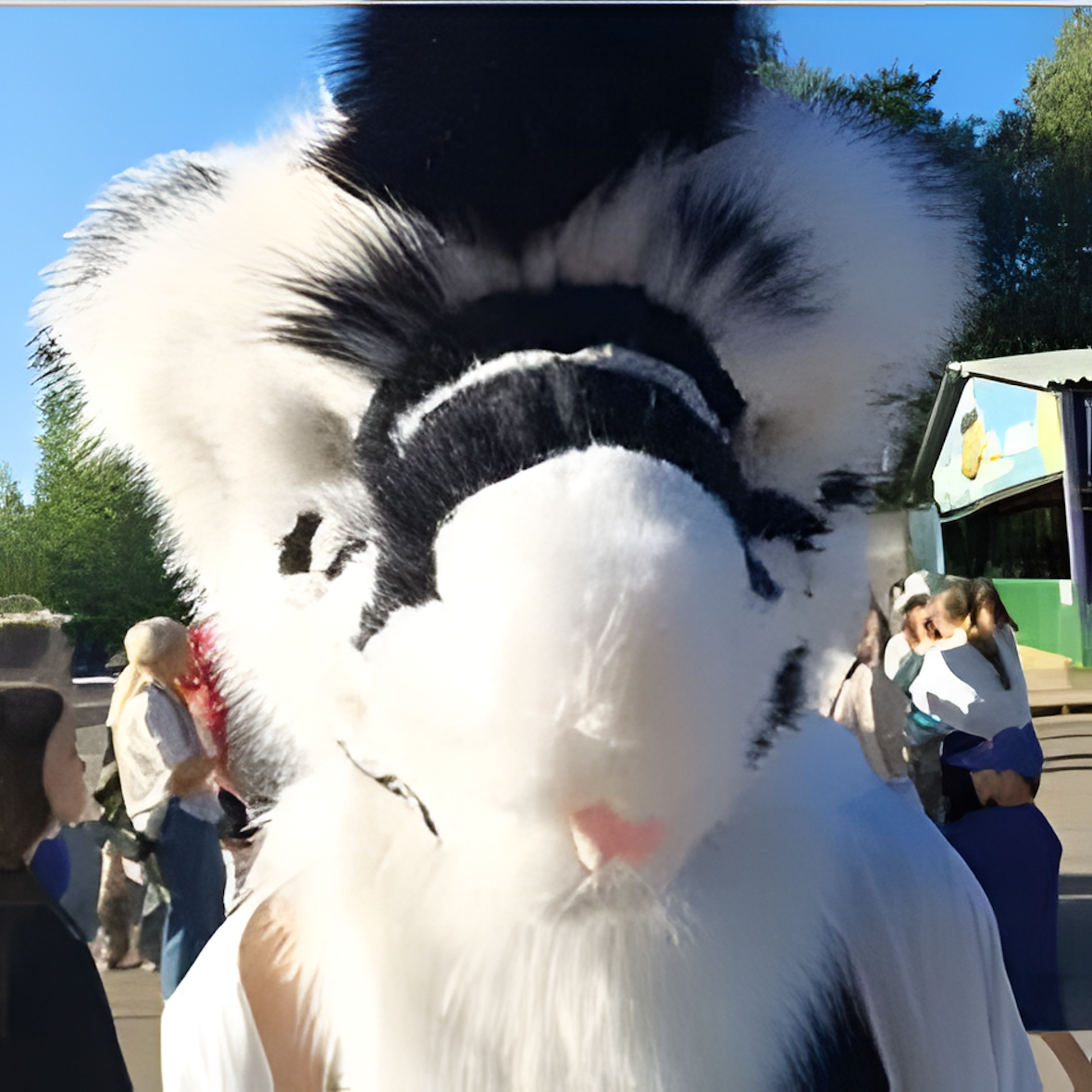 Sergal realistic fursuit