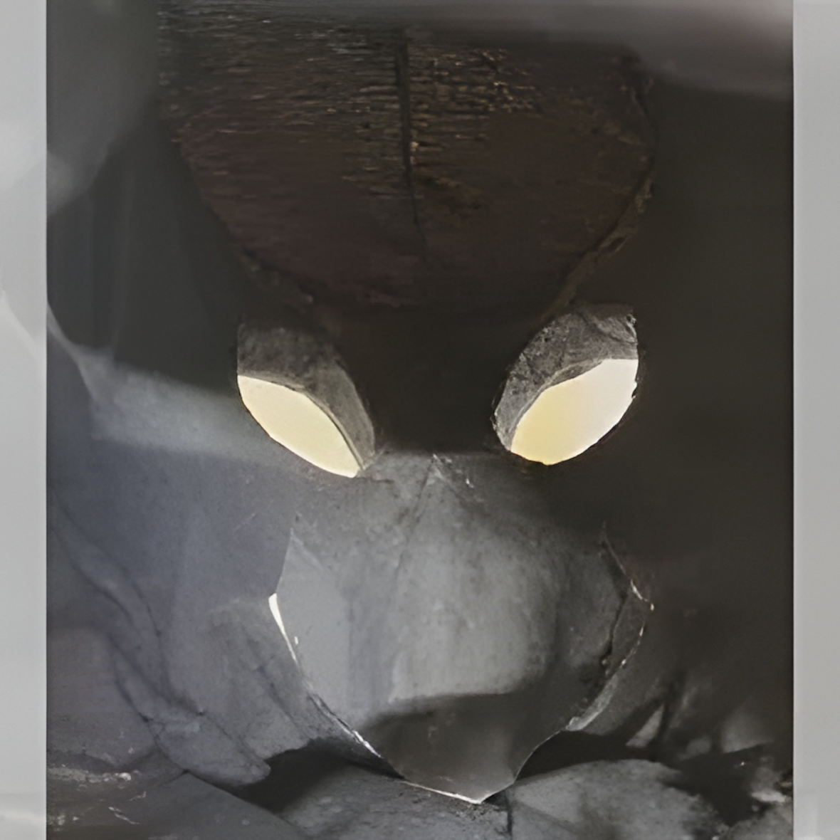 The base of the fursuit is foam