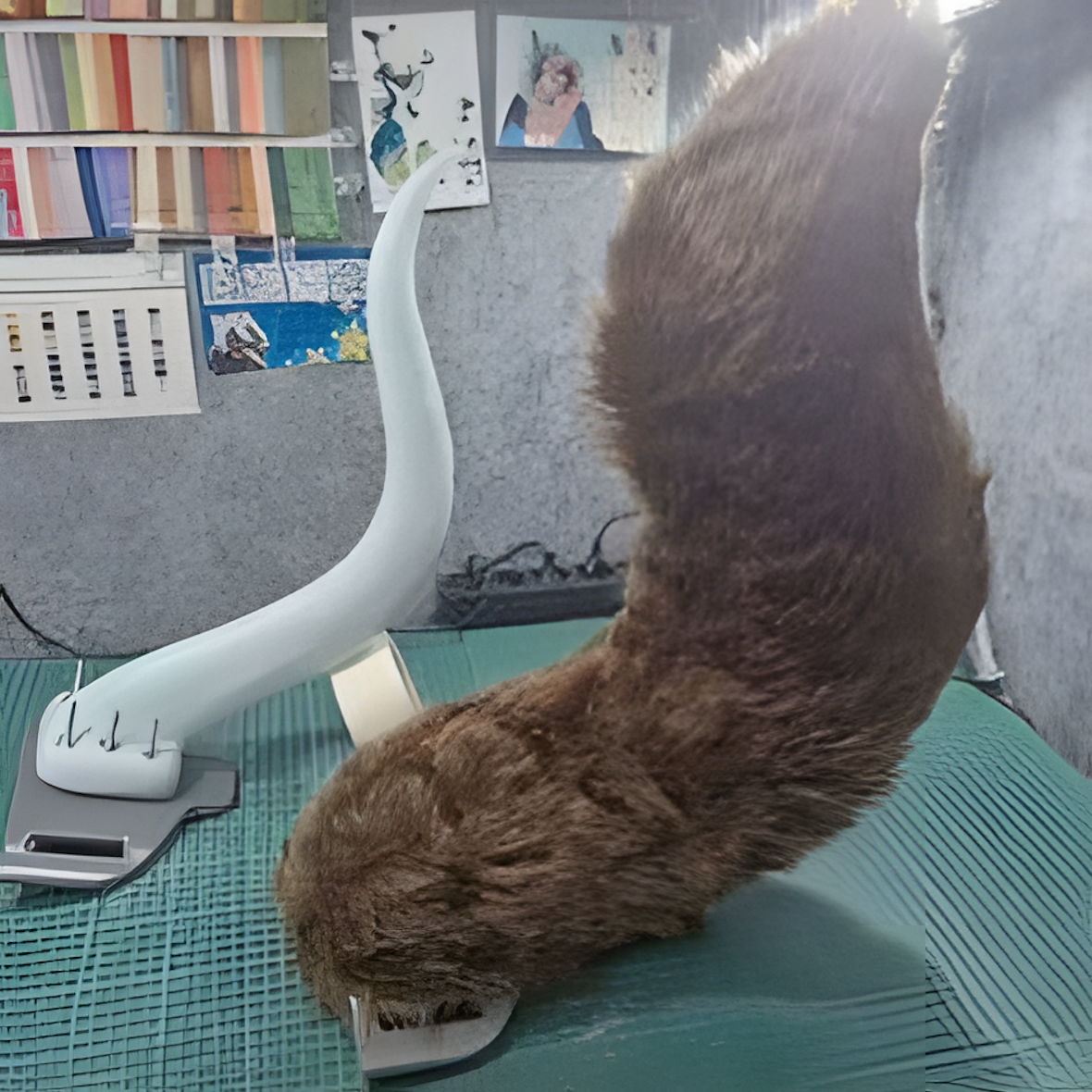 Wagging tail fursuit 60 cm