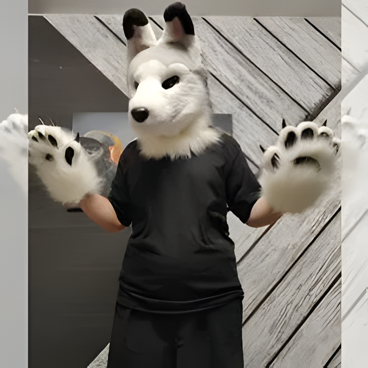 Wolf fursuit
