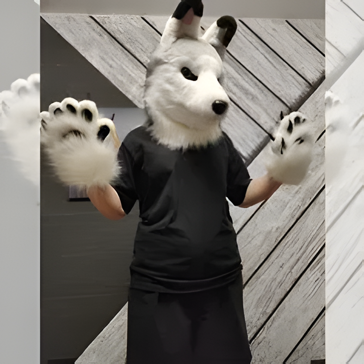 Wolf fursuit