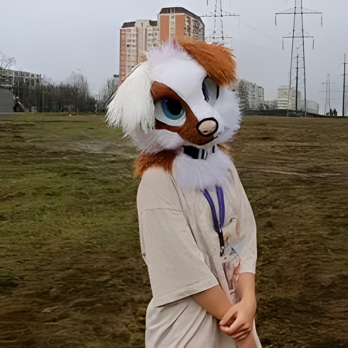 Furry fur suit (2)