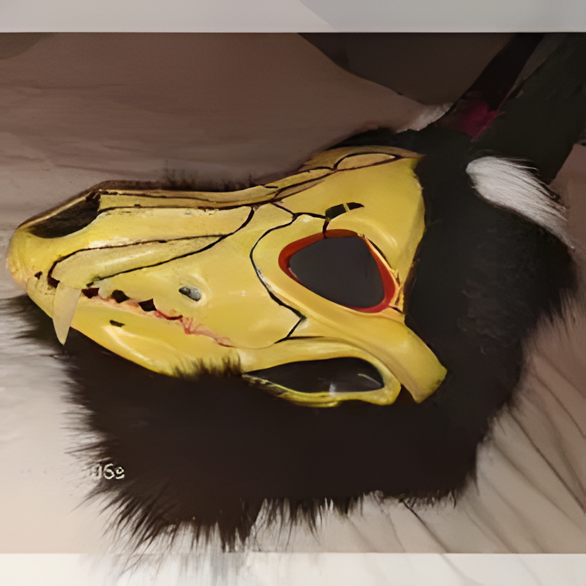 Furry fursuit mask