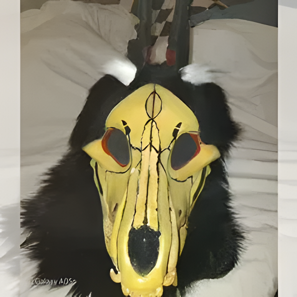 Furry fursuit mask